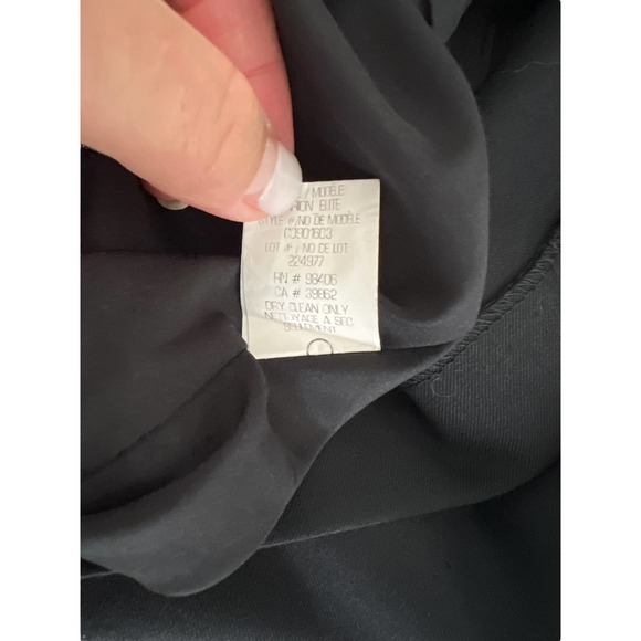 Theory Womens Sheath Dress Short Sleeve Black Size 6 - Picture 7 of 8